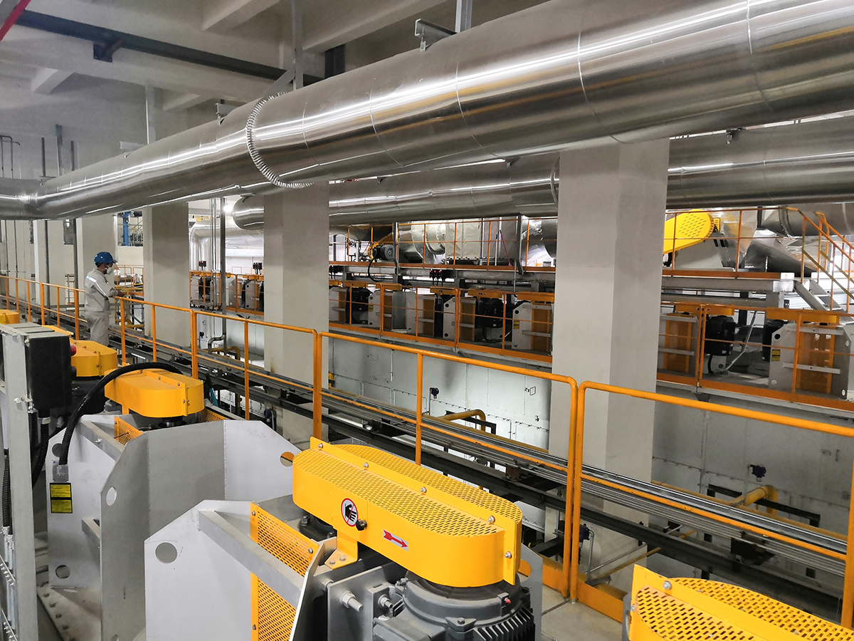 浙江衛(wèi)星集團引進佰斯拓工業(yè)離心式風機